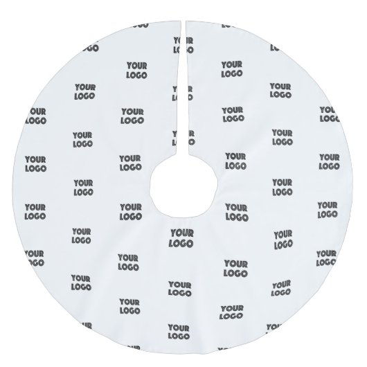 Jouw Logo | Eenvoudige herhalingsvervanging van Lo Kerstboom Rok (Voorkant)