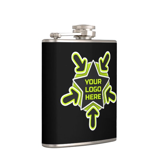 Jouw logo heupfles (Rechts)