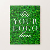 Jouw Logo hier Greenery | Aangepaste puzzel voor p Legpuzzel (Verticaal)