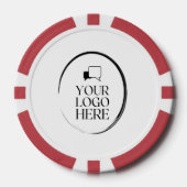 Jouw Logo Hier Poker Chips (Voorkant)