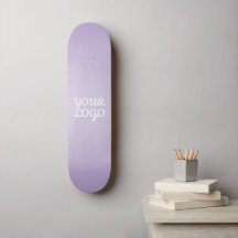 Jouw Logo & Modern Sober Ombre | Lavendel