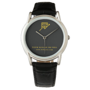 Jouw Logo   Moderne minimaliseringsregeling bedrij Horloge