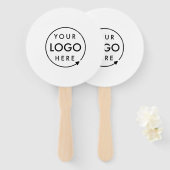 Jouw Logo | Promotie moderne bedrijven Handwaaier (Voorkant en achterkant)