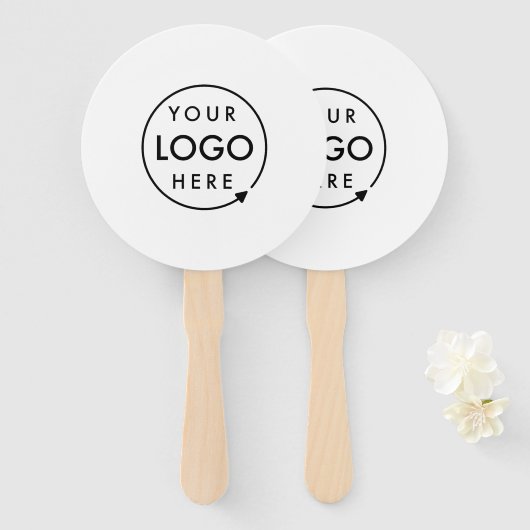 Jouw Logo | Promotie moderne bedrijven Handwaaier (Voorkant en achterkant)