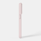 Jouw Logo | Roze Blush Business Modern iPhone Hoesje (Rechterkant)