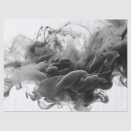 Jouw Logo Smokey Gothic Monochrome Tissuepapier