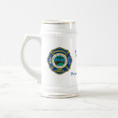 Jouw Logo + Speciale Bericht Beker Bierpul (Links)