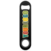 Jouw logo speed flessenopener (Achterkant)