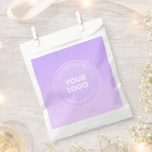 Jouw Logo | Subtiele Lavendel Ombre Gradiënt