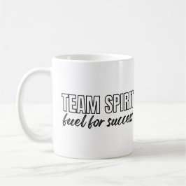 Jouw Logo Teamgeest Inspirerende Kantoor Staf Koffiemok