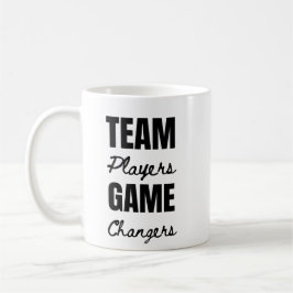 Jouw Logo Teamspeler Inspirerend Zakelijk Cadeau Koffiemok