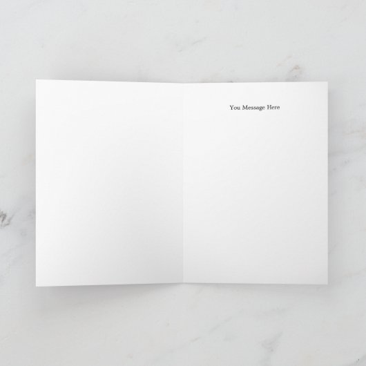 Jouw Logo | Zakelijk Modern Minimalistisch Kaart (Binnen)