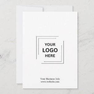 Jouw Logo Zakelijke Corporate Minimalistische Ka
