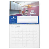 Jouw Logo | Zakendentist Modern minimalist Kalender (Feb 2026)