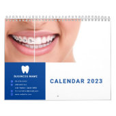 Jouw Logo | Zakendentist Modern minimalist Kalender (Hoes)