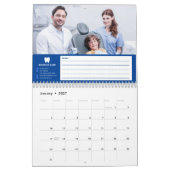Jouw Logo | Zakendentist Modern minimalist Kalender (Jan 2027)