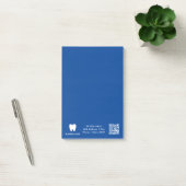Jouw Logo | Zakendentist Modern minimalist Post-it® Notes (Kantoor)
