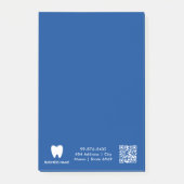 Jouw Logo | Zakendentist Modern minimalist Post-it® Notes (Voorkant)