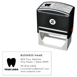 Jouw Logo | Zakendentist Modern minimalist Zelfinktende Stempel