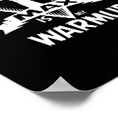 Jouw Max is mijn Warmup Powerlifting Gift Weight B Poster (Hoek)