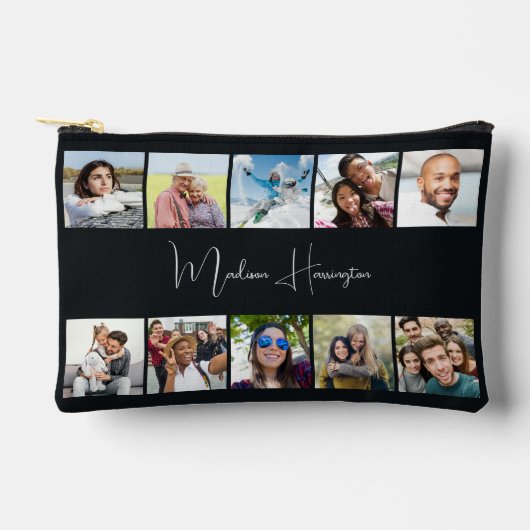 Jouw naam & 10 Foto's Aangepast Etui (Voorkant)