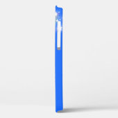 "Jouw naam" (10 letters) regenboogaqua Case-Mate iPhone Case (Achterkant / Links)