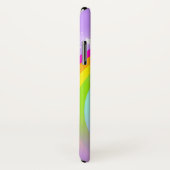 Jouw naam (10 letters): regenboogviolette ifoon Case-Mate iPhone case (Achterkant / rechts)