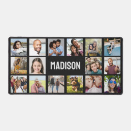 Jouw naam & 16 foto's bureaumat