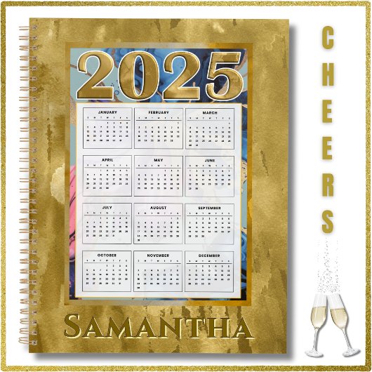 Jouw naam 2025 toevoegen planner