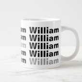 Jouw naam  2 toevoegen grote koffiekop (Rechts)