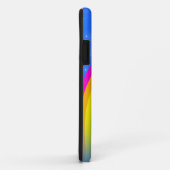 "Jouw naam" (3 letters) regenboog blauwe iphone ho Case-Mate iPhone Case (Achterkant/rechts)