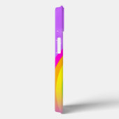 Jouw naam 5 letter regenboog paarse Case-Mate iPhone case (Achterkant / Rechts)