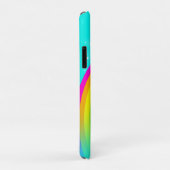 "Jouw naam" (5 letters): regenboogwaterifoon Case-Mate iPhone Case (Achterkant/rechts)
