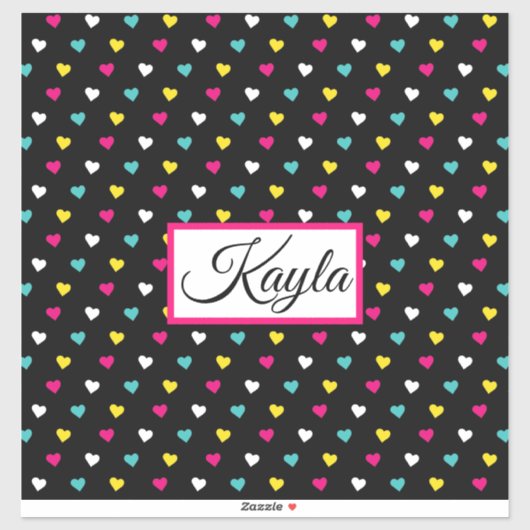 Jouw naam aangepaste vinylSticker toevoegen Sticker (Vel)