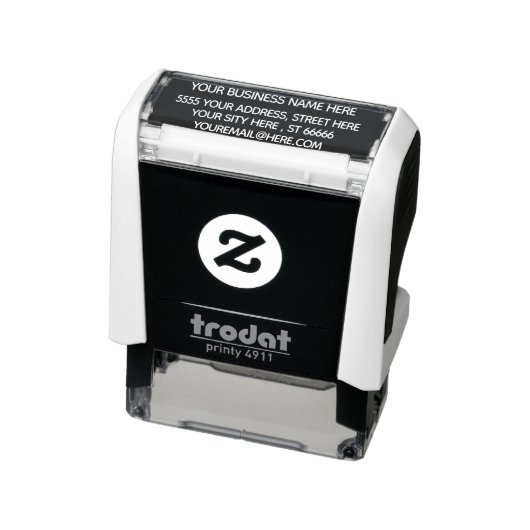 Jouw naam Adres E-mail Kleuren Zelfinkt Stempel (Product)