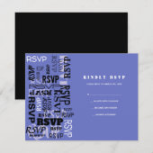 JOUW NAAM Bar Bat Mitzvah Uitnodiging (Voorkant / Achterkant)