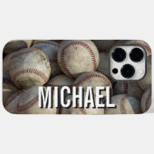 Jouw naam Baseball Artwork Case-Mate iPhone Case (Achterkant (horizontaal))