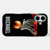 Jouw naam  Basketball Artwork Case-Mate iPhone Case (Achterkant (horizontaal))