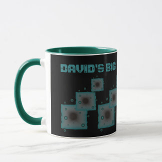 Jouw naam Big Machine Brew Sci Fi Fantasy Green Mok