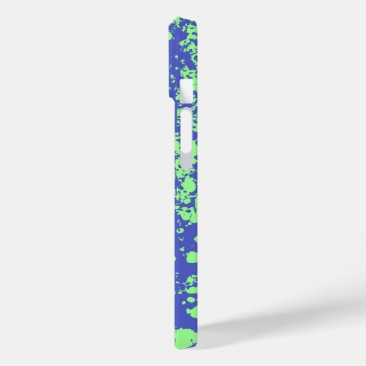 Jouw naam blauw groen surf toevoegen Case-Mate iPhone case (Achterkant / Links)