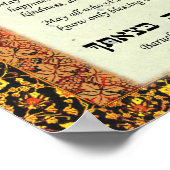 Jouw naam Blessing voor thuisgebruik Poster (Hoek)