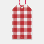 Jouw naam boerenmarkt Birthday Dank je wel Cadeaulabel (Achterkant)