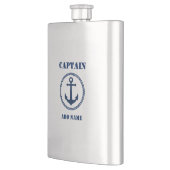 Jouw naam Captain Flask Zee Anker Flacon (Links)