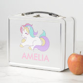 jouw naam Cute Unicorn Personated toevoegen (In situ)