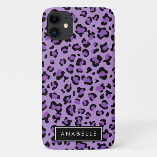 Jouw naam - Dierafdrukken, gebotteerde luipaard -  Case-Mate iPhone Case