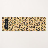 Jouw naam - Dierafdrukken, gebotteld luipaard - br Yogamat (Voorkant (horizontaal))