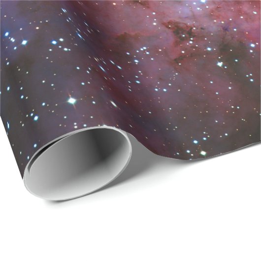 Jouw naam, Eagle Nebula, Intriguing Buitenruimte Cadeaupapier (Rol Hoek)