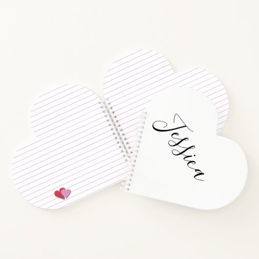 Jouw naam | Elegant Script Notitieboek (Binnen)