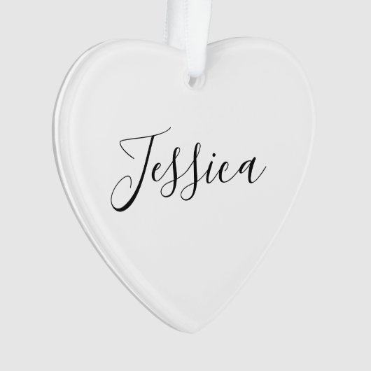 Jouw naam | Elegant Script Ornament (voorkant)