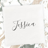 Jouw naam | Elegant Script Servet